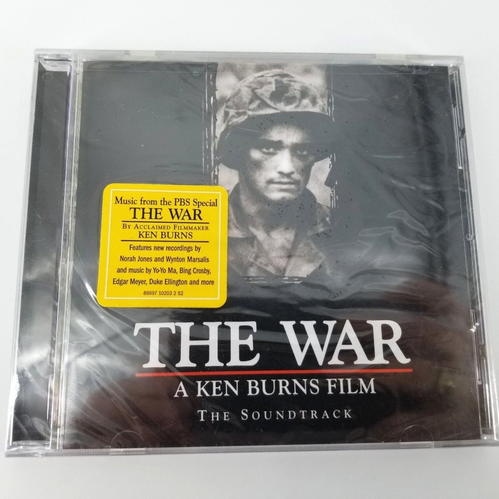 The War Music CD Soundtrack PBS WWII Ken Burns Norah Jones Marselis 2007 NEW